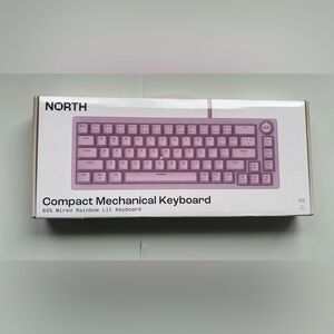 North Base Computer Keyboard - Pink